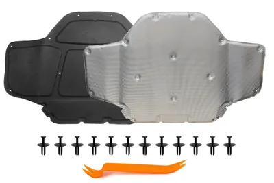 Image de HERSTMOTO Insonorisant de capot avec clips compatible avec BMW X3 G01 2017+ / X4 G02 2018+ / X3 M F97 2019+ / X4 M F98 2019+ – Réf. 51487395564