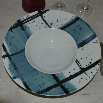 Zdjęcie produktu dla Assiette creuse à risotto Fish - D 27,5 cm