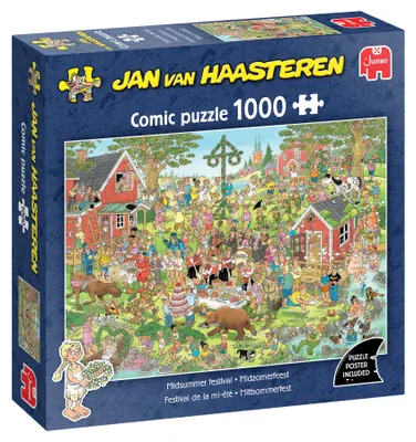 Produktbild von Jan van Haasteren - Mittsommerfest (1000 Teile), 1000 Stück(e), Landschaft, 15 Jahr(e)