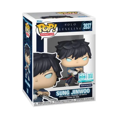 Produktbild von Funko Pop! Animation: Solo Leveling - Sung Jinwoo #2037 (9500 Pcs Limited Edition)