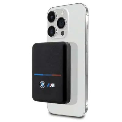 Zdjęcie produktu dla BMW M Collection MagSafe - Power Bank indukcyjny 5000 mAh 15W MagSafe (czarny)