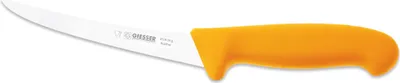 Produktbild von Giesser Messer Ausbeinmesser Fleischermesser 2515 15 g, Klinge stark 15cm Farbe Gelb