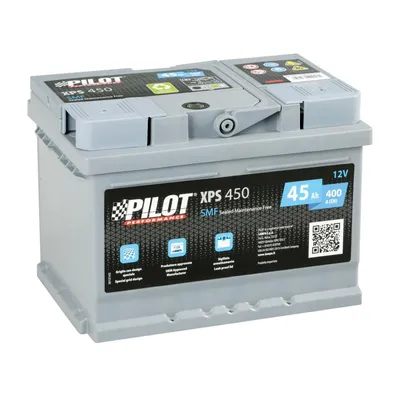Produktbild von Autobatterie Pilot SMF 45Ah 400AENCCA LB2 mit doppelter Sicherheitsabdeckung