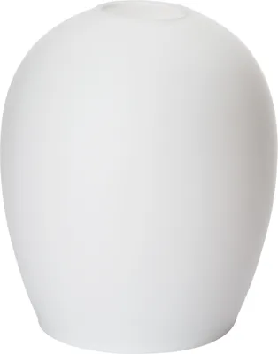 Produktbild von Glas Lampenschirm Ersatzglas Tulpenform weiß Lochmaß E14 ø 30 mm Leuchtenglas