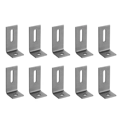 Produktbild von Avoltik 10er Set Verbindungswinkel 90° Winkel L Halter Verbinder Schienenverbinder Solar