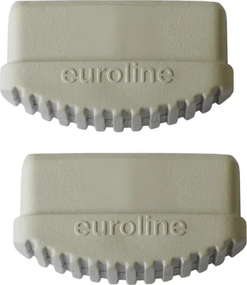 Produktbild von Euroline Leiterfuß weiß 75x20mm Paar