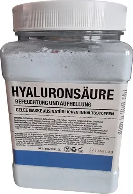 Produktbild von Gelee Maske Hyaluronsäure Aufhellung Befeuchtung Gesichts und Halsmaske Jelly Mask BMTLAB 650 Gramm