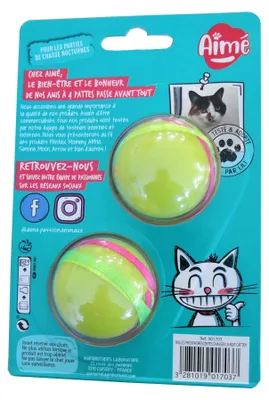 Immagine prodotto di Giocattoli per cani Aime: palline da giardino, piastre luminose per gatti