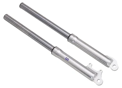Produktbild von Standrohr Set Silber, Länge bis Achsmitte 500 mm, für 12 mm Achse