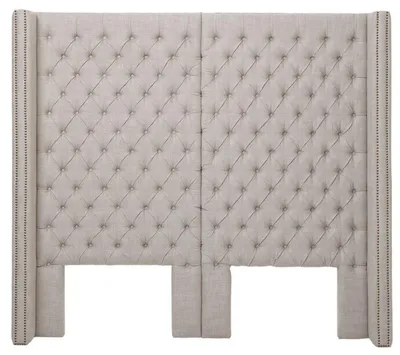 Produktbild von Casa Padrino Luxus Bett-Kopfteil 200 x H. 180 cm - Designer Schlafzimmermöbel