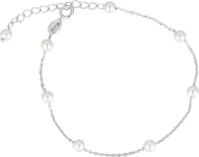 Produktbild von Perlenarmband Damen,Damen Armband,armband silber,silberarmband damen 925 silber,Eleganter Alltagsschmuck Als Kreatives Geschenk Für Frauen