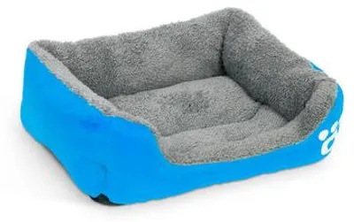 Imagen del producto de Cama para perros - Talla "S" - 42 x 32 cm - Azul
