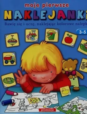 Productafbeelding van Moje pierwsze naklejanki 3-5 lat - praca zbiorowa