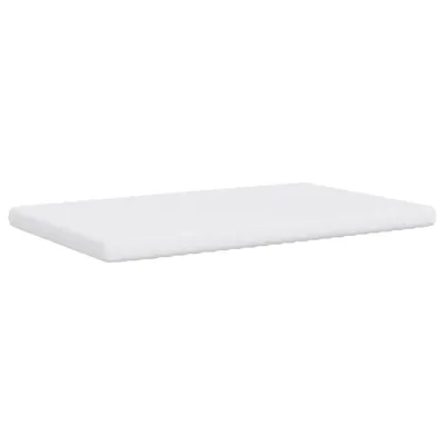 Obrázok produktu pre vidaXL Penový matrac biely 140x220 cm 7-zónová tvrdosť 20 ILD