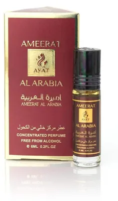 Obrázek produktu pro Ameerat Al Arabia 6ml dámský parfémový olej - Ayat Perfumes - Bez alkoholu