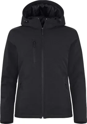 Image de Clique - Veste softshell matelassée pour femmes BC5926 (XL) (noir)