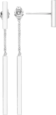 Image de Boucles d'Oreilles Femme Argent fin 925; TRS30205