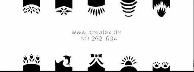 Produktbild von 262 634 die Neuen von CREATEX, Airbrush-Schablone