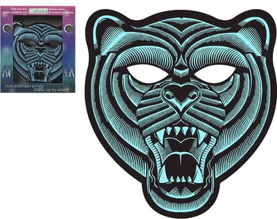 Obrázek produktu pro TYGR led svítící maska - HALLOWEEN - 22 x 20 cm