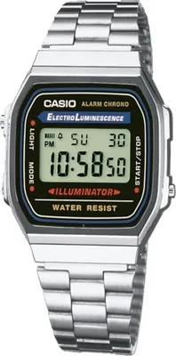 Produktbild von Casio Retro Collection A168WA-1WDF Herrenuhr Chronograph