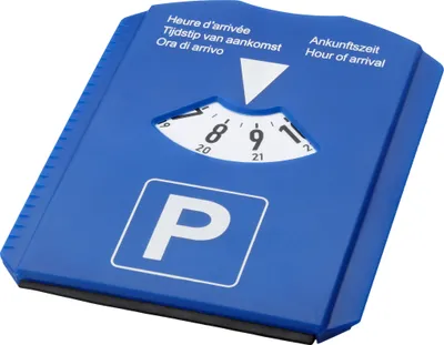 Image de Disque de stationnement Bullet 5-en-1 PF349 (15,5 x 11,8 x 0,6cm) (Bleu)