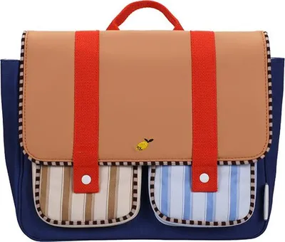 Produktbild von Sticky Lemon schooltasch | wonders | jane beige + ned blue