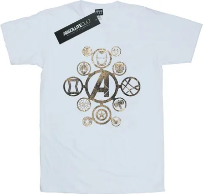 Produktbild von Avengers Infinity War - T-Shirt für Herren BI449 (M) (Weiß)