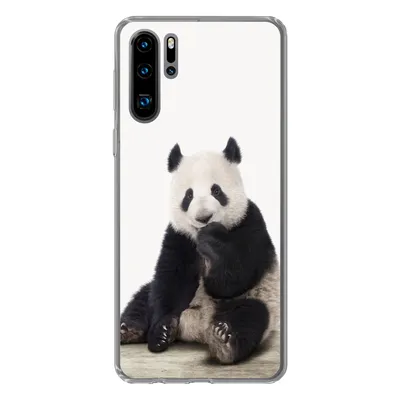 Produktbild von MuchoWow® Handyhülle Schutzhülle Hülle für Huawei P30 Pro Panda - Tiere - Jungen - Mädchen - Pandabär Silikon Softcase Handy Hülle - Schutzdeckel