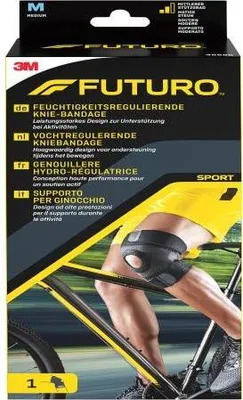 Obrázok produktu pre FUTURO™ 45696DABI FUTURO™ Kniebandage Sport 45696DABI, Gr. M schwarz 38,1-43,2 cm, 1 St.