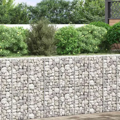 Produktbild von vidaXL Gabionen-Hochbeete 3 Stk. 30x30x100 cm Eisen