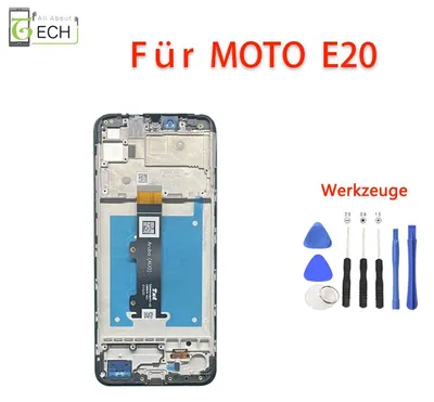 Produktbild von Für Motorola Moto E20 XT2155 LCD Display mit Rahmen Touch Screen Bildschirm E...