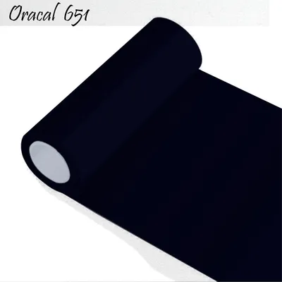Produktbild von Oracal 651 - Orafol glänzend - glanz - für Küchenschränke und Dekoration Folie 25m (Laufmeter) - 31,5 cm Folienhöhe - 70-schwarz + GRATIS ein Schmetterlingsset W400 von Indigos UG
