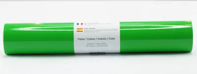 Produktbild von Kreativplotter Vinylfolie glänzend GRASGRÜN 30,5x300 cm