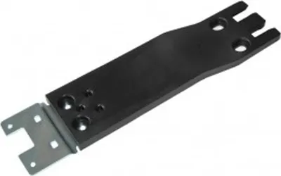 Immagine prodotto di HAIBIKE YAMAHA binario della batteria per portapacchi Piastra di scorrimento, nero