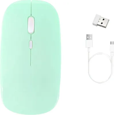 Produktbild von Kabellose Bluetooth-Computermaus mit Funkband - CTMM (Grün)