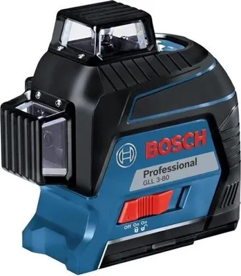 Image de Laser lignes croix Bosch Professional GLL 3-80, 3 lignes 360°, Grande visibilité