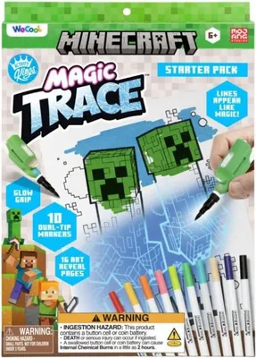 Produktbild von Minecraft Stifte mit unsichtbarer Tinte Magic Trace Starter pack and refills