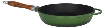 Zdjęcie produktu dla Patelnia Lava – 24 cm – 2,0 l – żeliwna – zielona