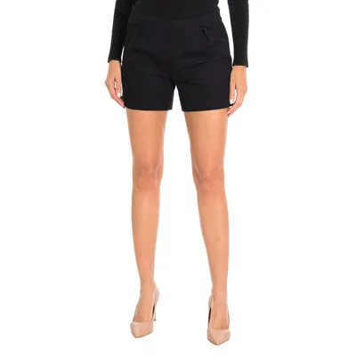 Immagine prodotto di Pantaloncini da donna Benetton con vita alta e pieghe, modello 4GH5590V3