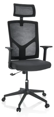 Obrázok produktu pre Kancelárske kreslo, otočné, BRETON B Black