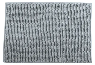 Produktbild von MSV 141643, Grau, Einfarbig, Rechteckig, Mikrofaser, 60 x 40 cm