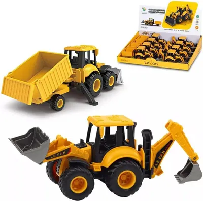 Obrázek produktu pro Stavební vozidlo buldozer, bagr MIX