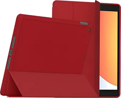 Obrázek produktu pro MW, pouzdro SlimSkin pro iPad 11 2025 / 10,9 2022 s držákem stylusu, červené