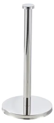 Küchenrollenhalter freistehend, Edelstahl, Silber, 31 cm