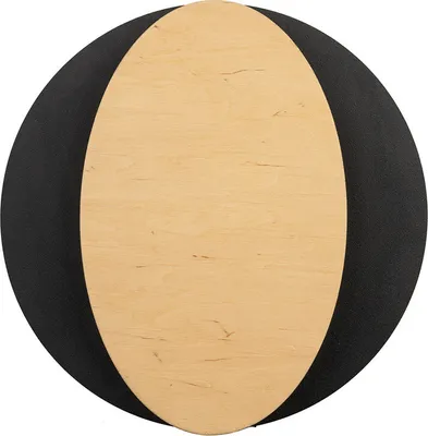 Zdjęcie produktu dla Kinkiet OVO czarna brzoza 2xG9x12W drewno wym:26x26x5,5cm IP20 Sigma Lighting