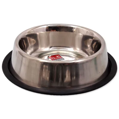 Image de Gamelle DOG FANTASY en acier inoxydable avec caoutchouc 23 cm 750 ml