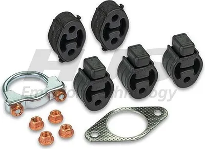 Obrázok produktu pre HJS 82 15 6609 Montážna sada výfukového systému pre FORD FOCUS (DAW, DBW) FOCUS Kombi (DNW) FOCUS Stufenheck (DFW)