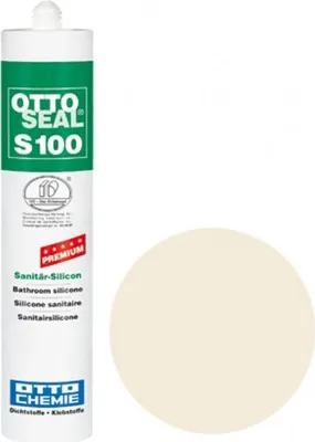 Produktbild von OTTOSEAL S100 Premium-Sanitär-Silikon 300ml C69 fugenweiß