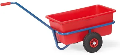 Produktbild von Fetra Handwagen mit Kunststoffwanne 90 l, 200 kg, Vollgummireifen