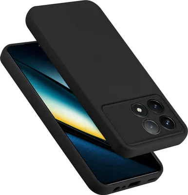 Immagine prodotto di Cadorabo Custodia per Xiaomi Poco F6 Pro Custodia in silicone per telefoni cellulari in silicone liquido, antigraffio e antiurto per Xiaomi Poco F6 Pro